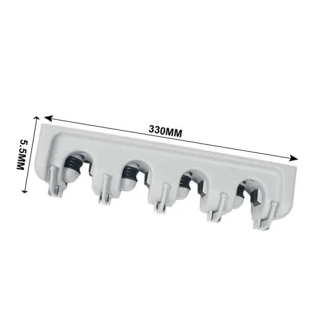 Magic Mop Holder, Multifunctional Broom Holder, ABS Mop Holder, Kitchen Bathroom Organizer Rack, Brush Broom Organizer Hanger, Household Mop Brush Hanger, 4 Position Broom And Mop Holder Magic Mop Holder, Multifunctional Broom Holder, ABS Mop Holder, Kitchen Bathroom Organizer Rack, Brush Broom Organizer Hanger, Household Mop Brush Hanger, 4 Position Broom And Mop Holder